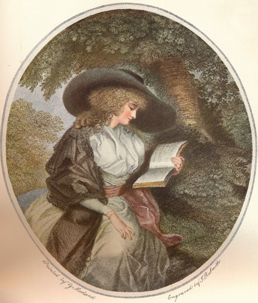 Delia à la campagne, 1788, 1902 - John Raphael Smith