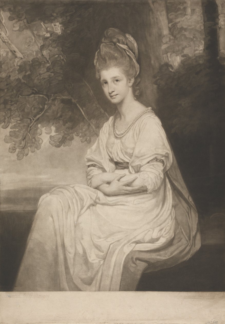 Henrietta, comtesse de Warwick - John Raphael Smith