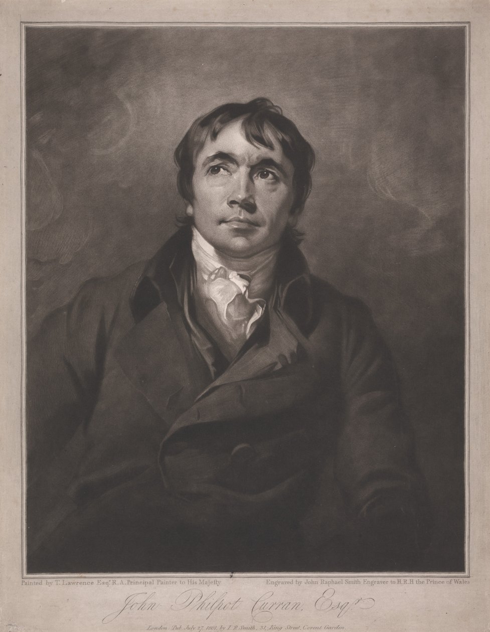 John Philpot Curran | John Raphael Smith | Estampe d'art