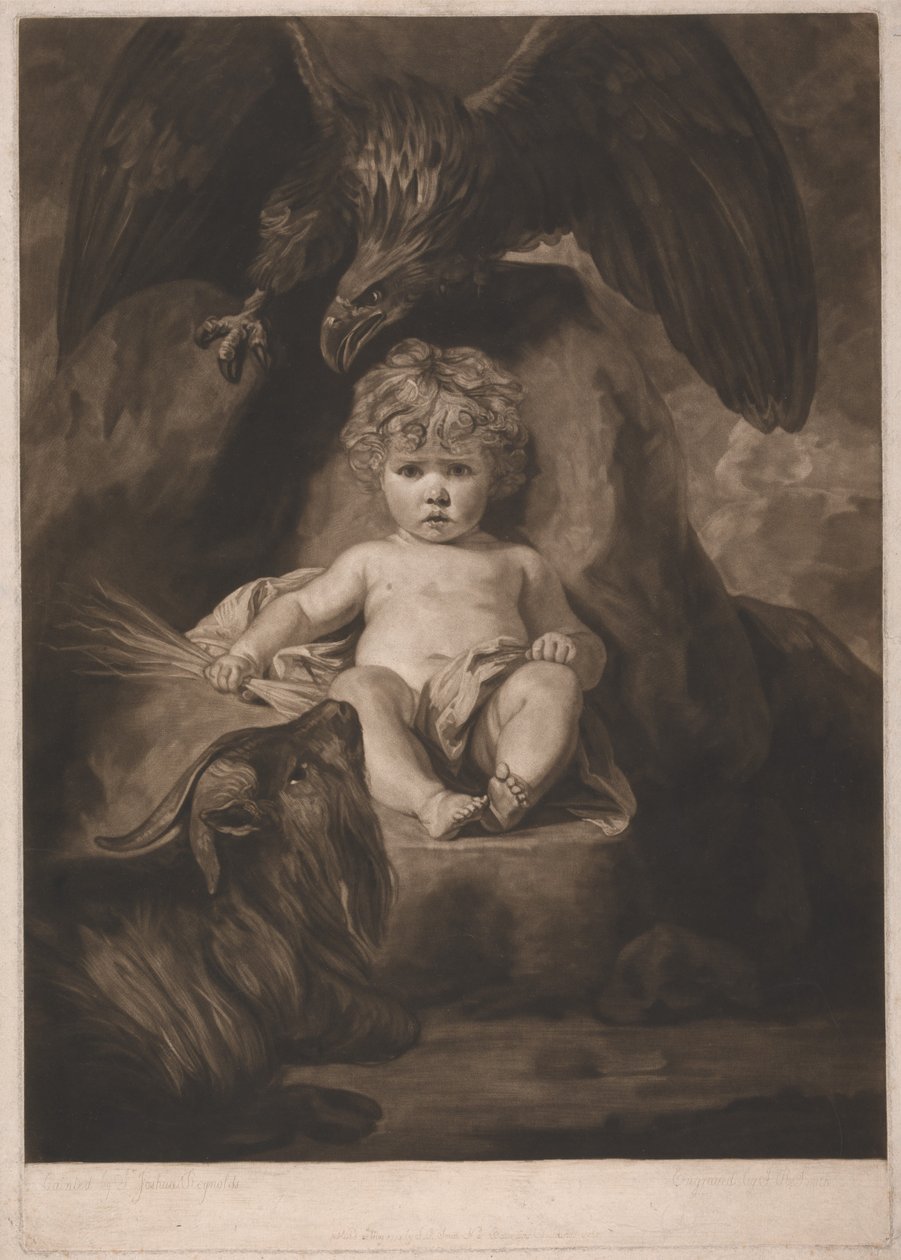 Jupiter enfant - John Raphael Smith
