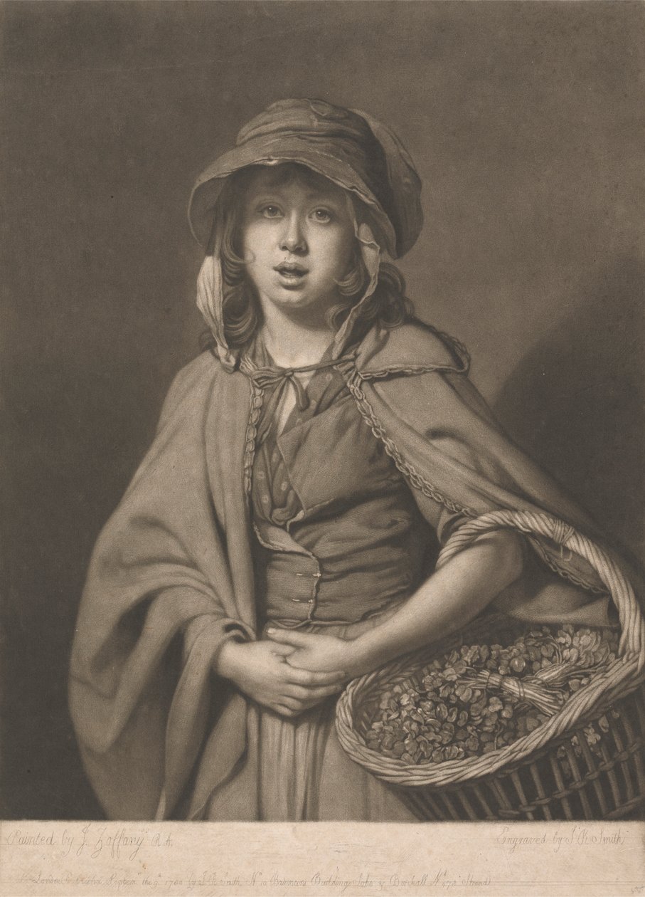 La fille aux cressons - John Raphael Smith