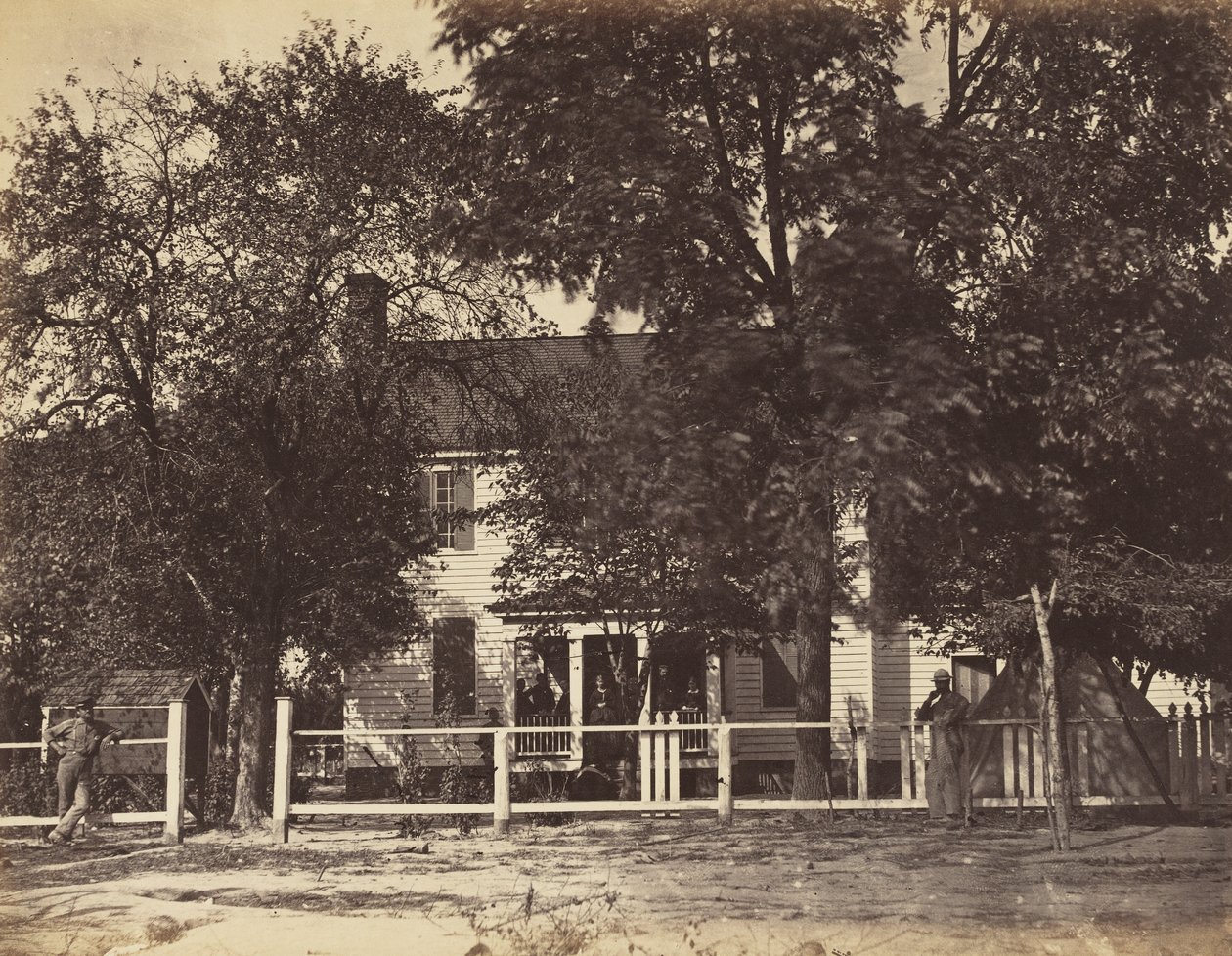 Maison Aiken, sur le chemin de fer de Weldon, Virginie, février 1865 - John Reekie