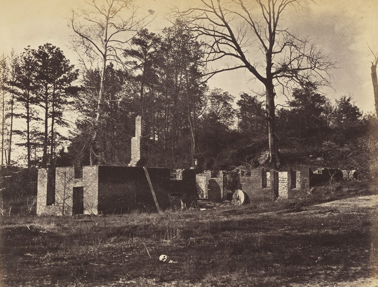 Ruines sur Gaines Mill, Virginie, avril 1865 - John Reekie
