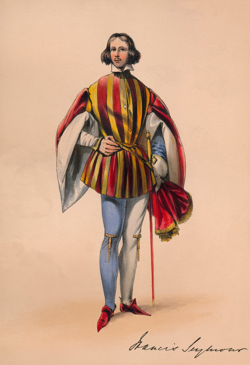 Francis Seymour en costume pour le Bal Costumé de la reine Victoria, 12 mai 1842, 1843 - John Richard Coke Smyth