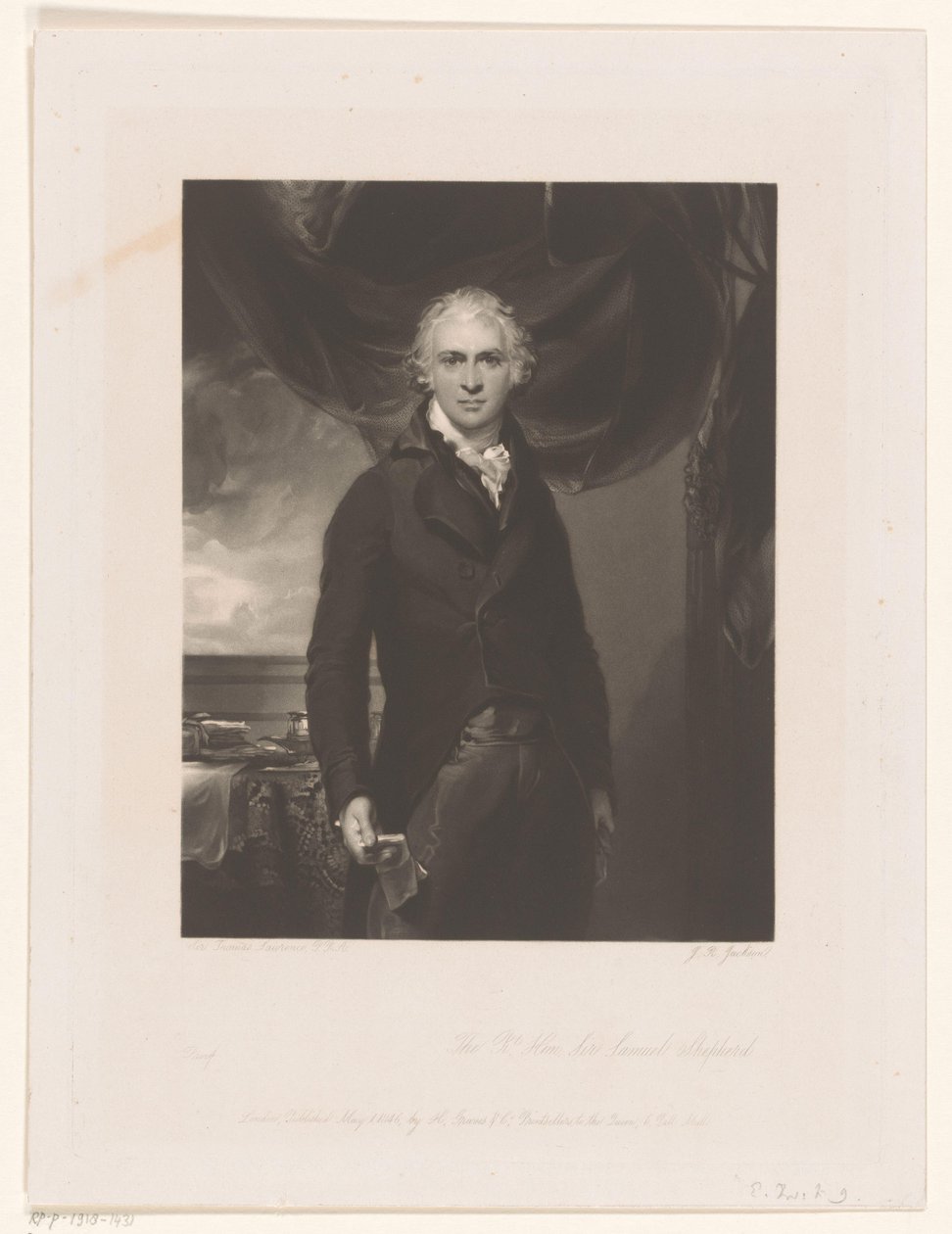 Portrait de Samuel Shepherd - John Richardson Jackson