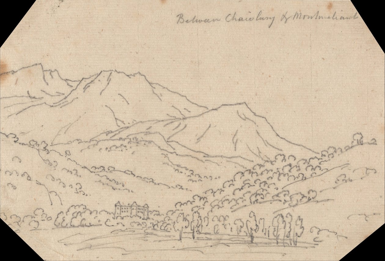 Entre Chambéry et Montmélian - John Robert Cozens