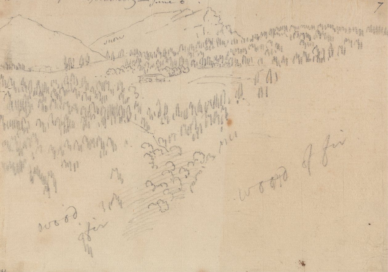 Entre Innsbruck et Schönberg - John Robert Cozens