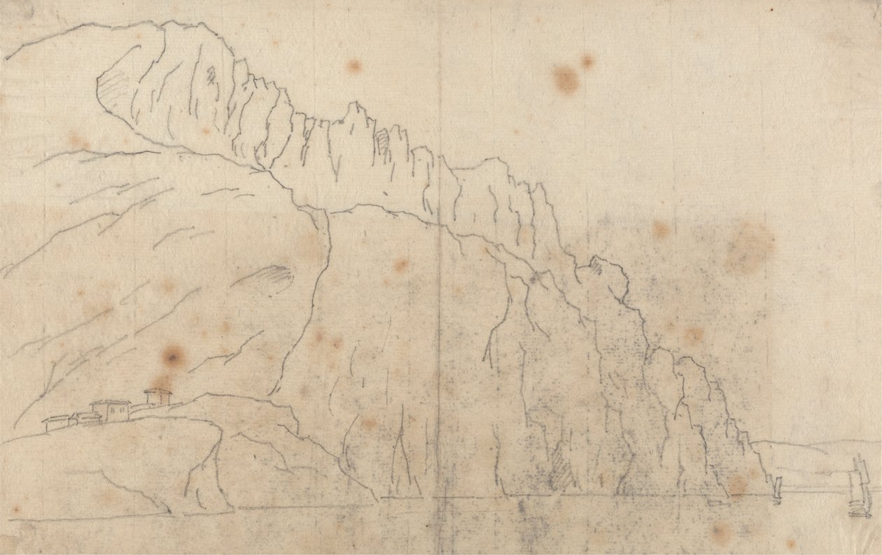 Côte de Gênes - John Robert Cozens