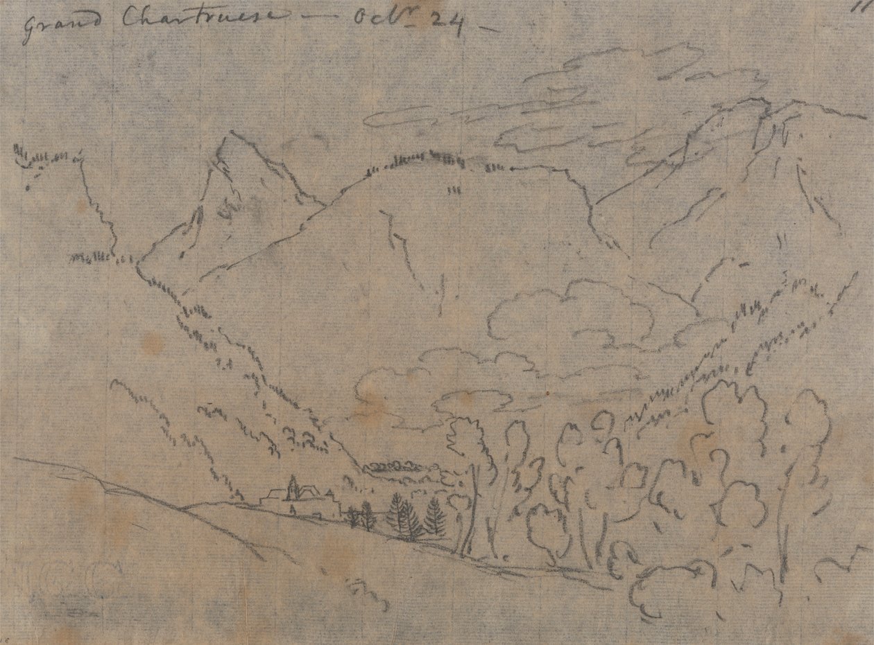 Grande Chartreuse, 24 octobre - John Robert Cozens