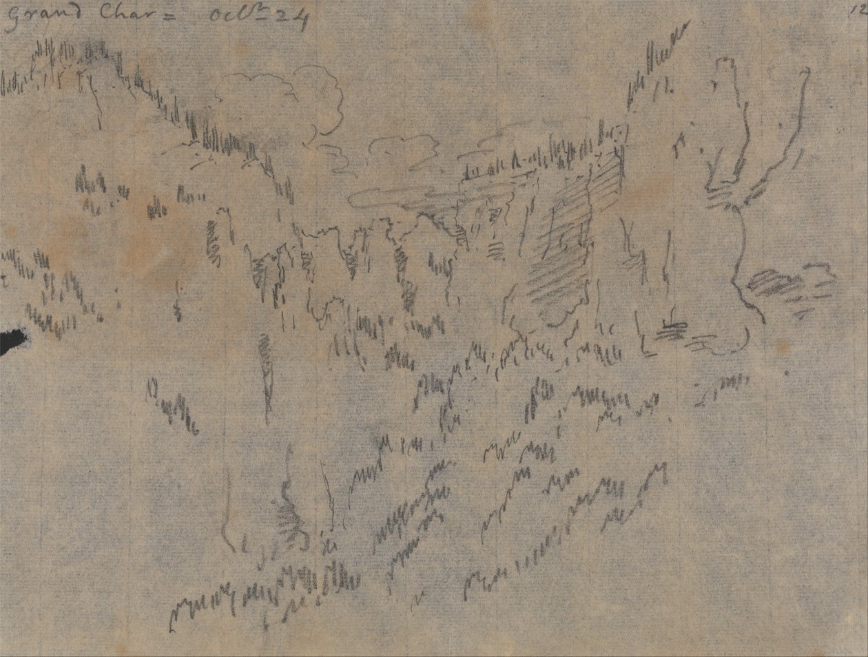 Grand Chartreuse, 24 octobre - John Robert Cozens