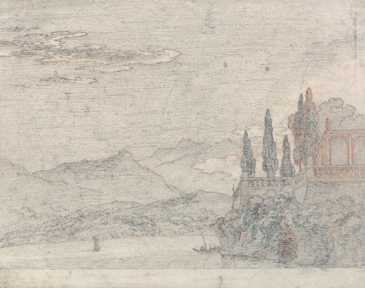 Île Borromée, lac Majeur - John Robert Cozens