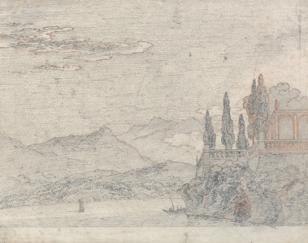 Isola Borromea, lac Majeur - John Robert Cozens