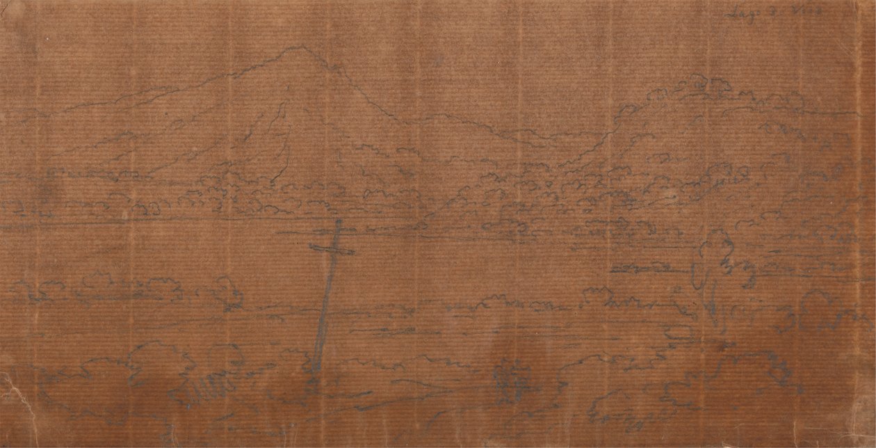 Lac de Vico - John Robert Cozens
