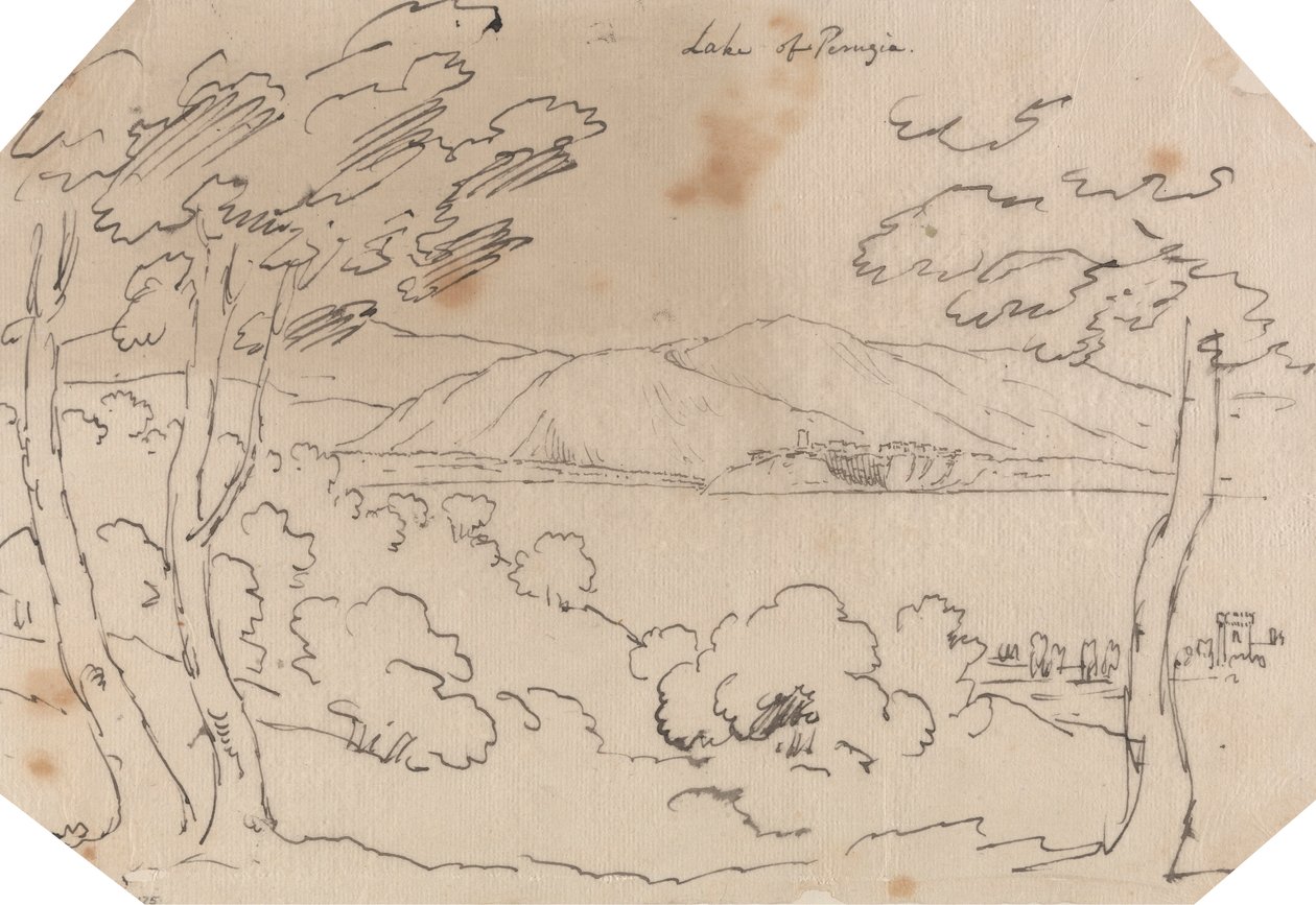 Lac de Pérouse - John Robert Cozens