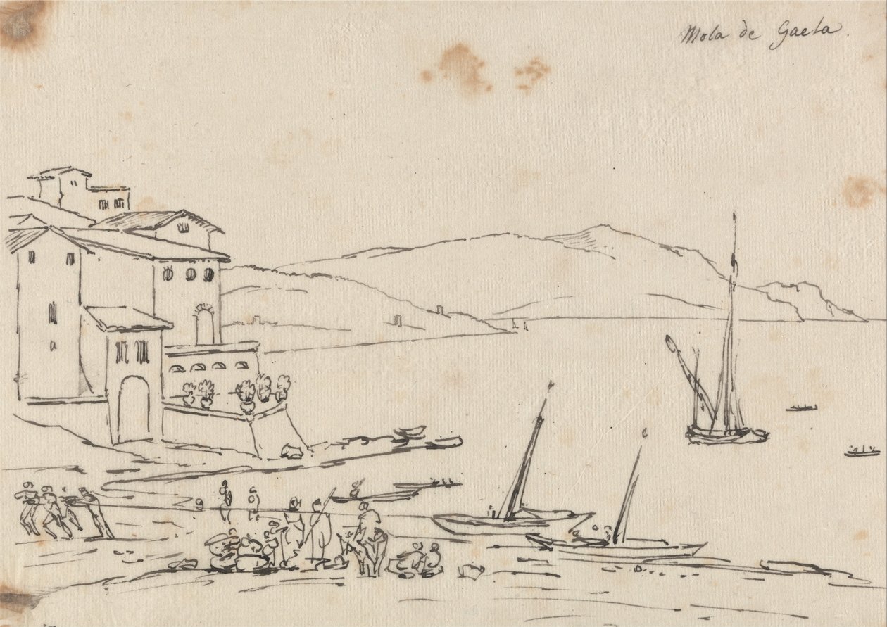 Mola di Gaeta - John Robert Cozens