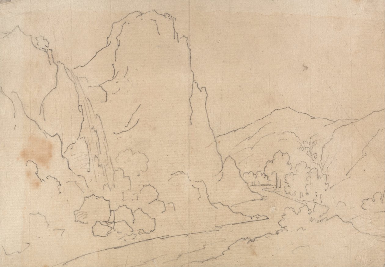 Near Schönberg - John Robert Cozens