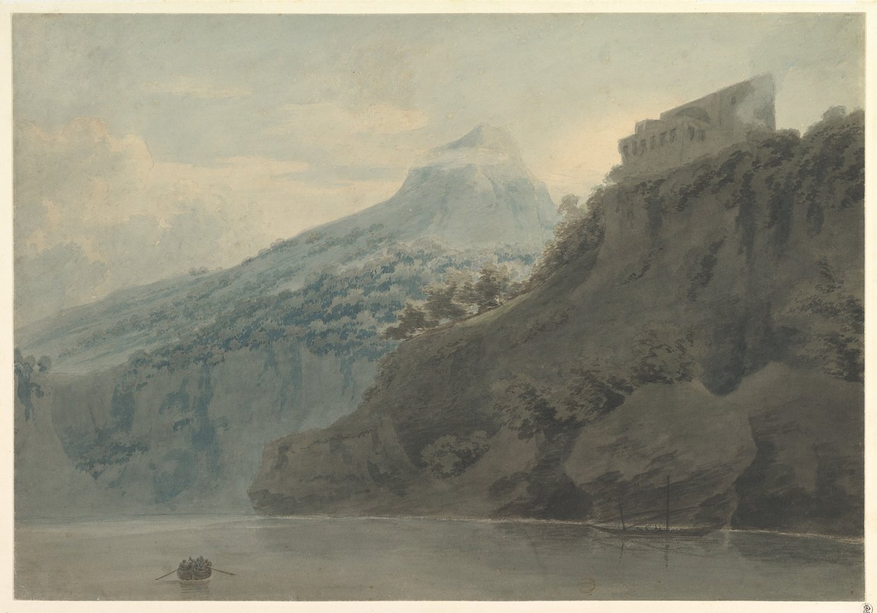 Sur le golfe de Salerne près de Vietri - John Robert Cozens