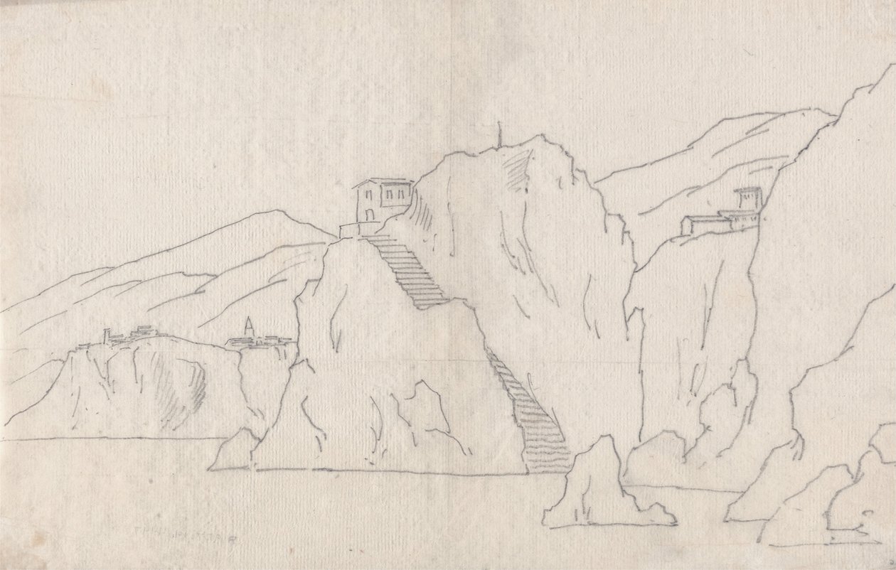 Littoral rocheux - John Robert Cozens
