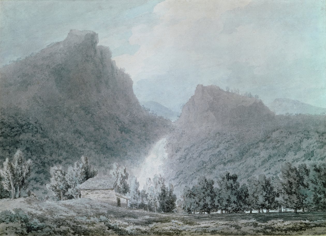 Les chutes de Lodore - John Robert Cozens