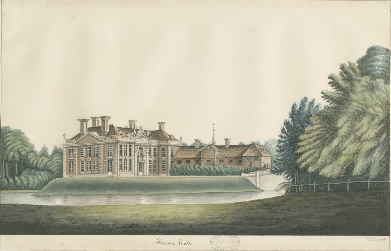 Hilton Hall : peinture à l