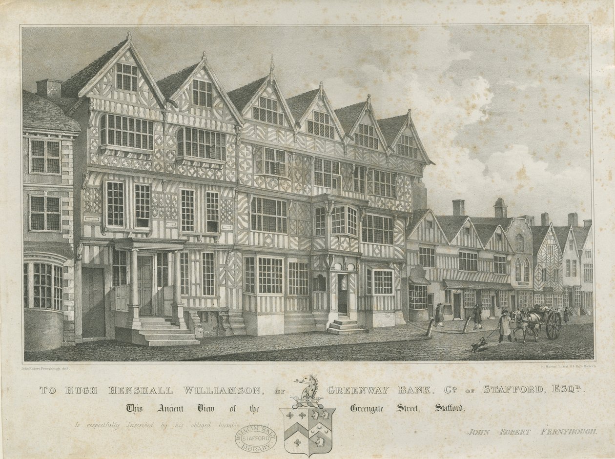 Stafford - Ancienne "High House" - John Robert Fernyhough