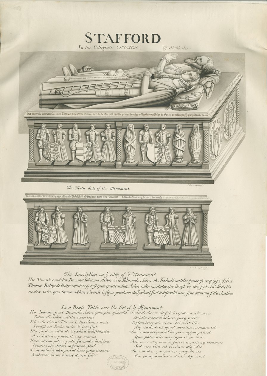 Stafford - Monument Aston dans l