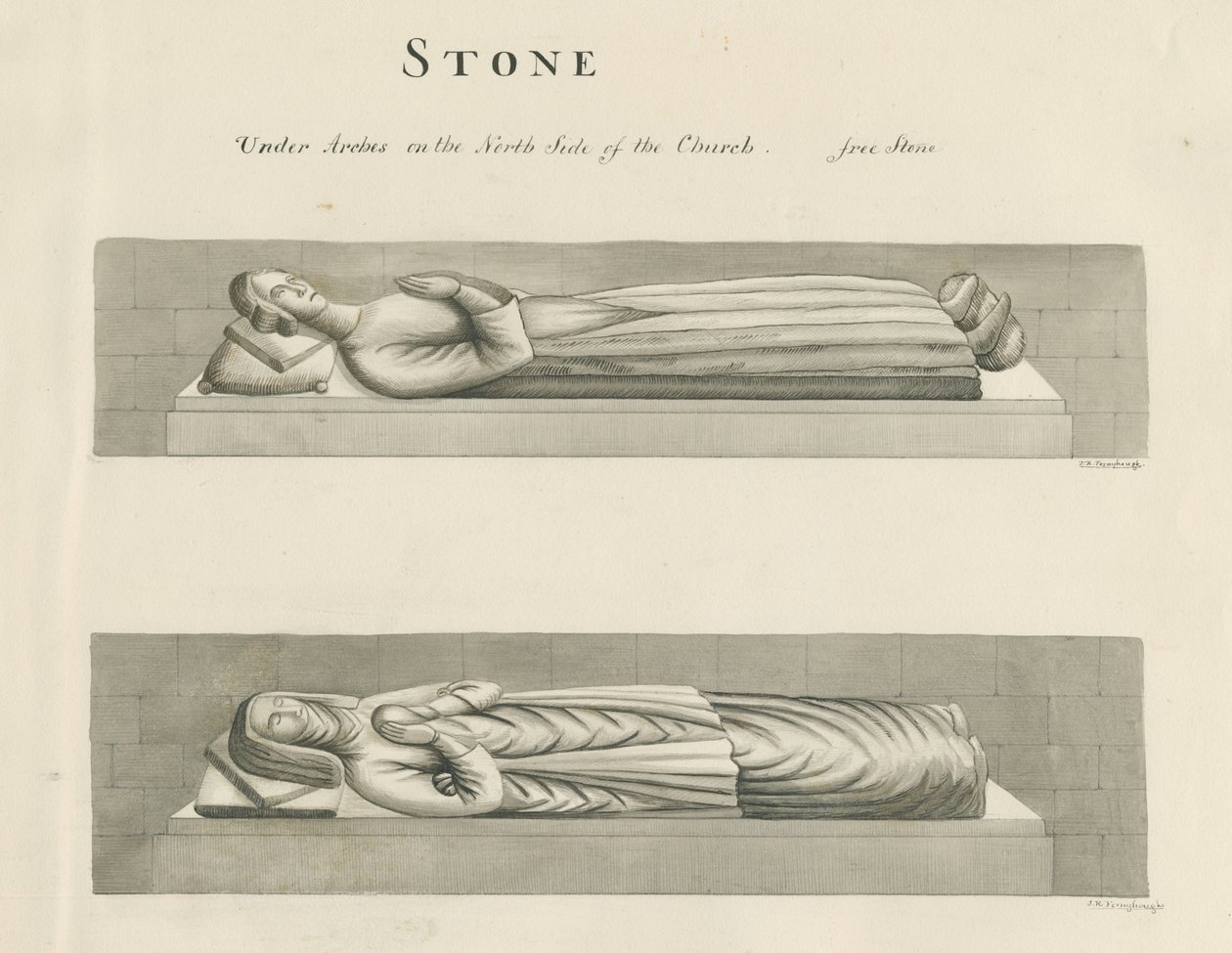 Église de Stone - Tombeaux - John Robert Fernyhough