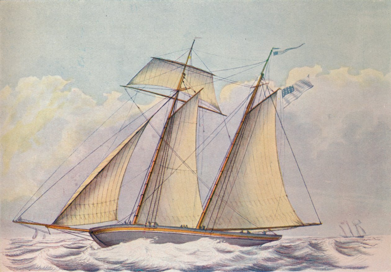 Goélette américaine, 1825 - John Rogers