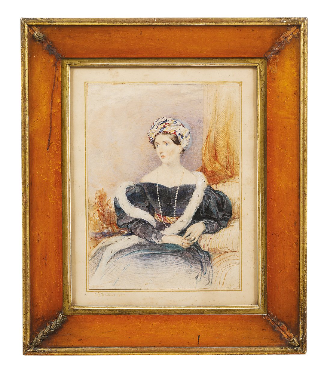 Portrait de Lady Priscilla Wellesley-Pole, Comtesse de Westmorland, 1835 - John Rogers Herbert
