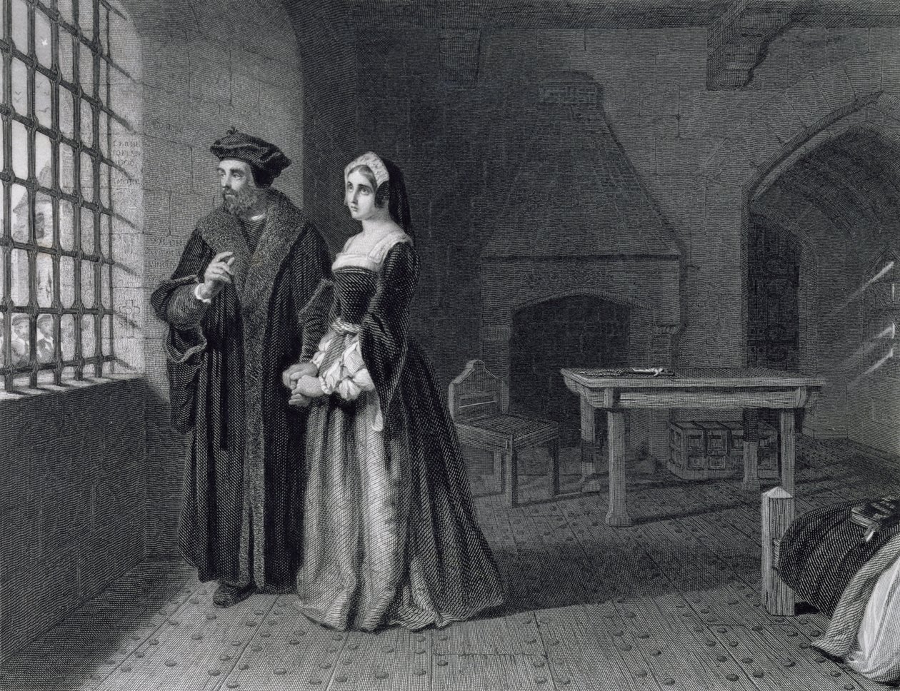 Sir Thomas More (1478-1535) gravé par Outrim - John Rogers Herbert