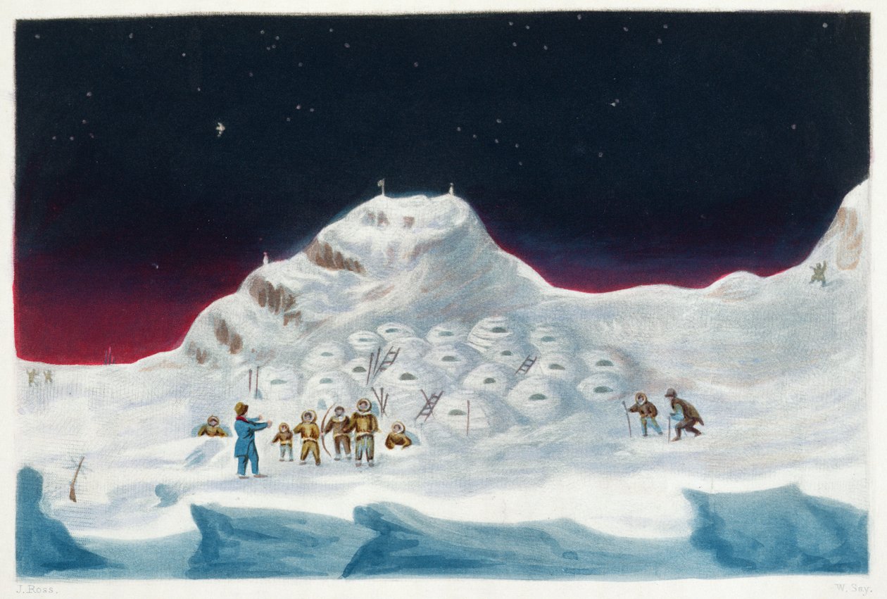 North Hendon, cottages de neige des Boothians, de 