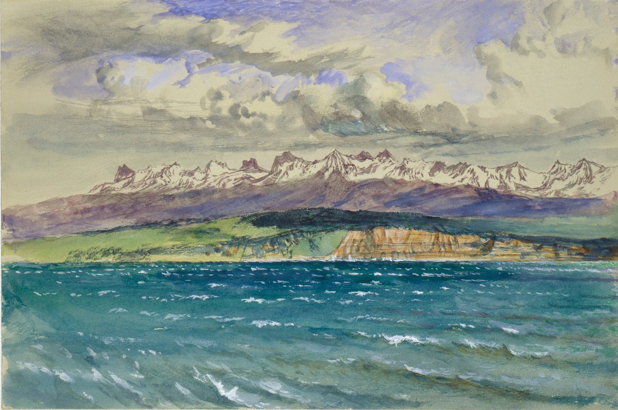 Après-midi de printemps, avec vent du sud, à Neuchâtel, 30 avril 1869 - John Ruskin