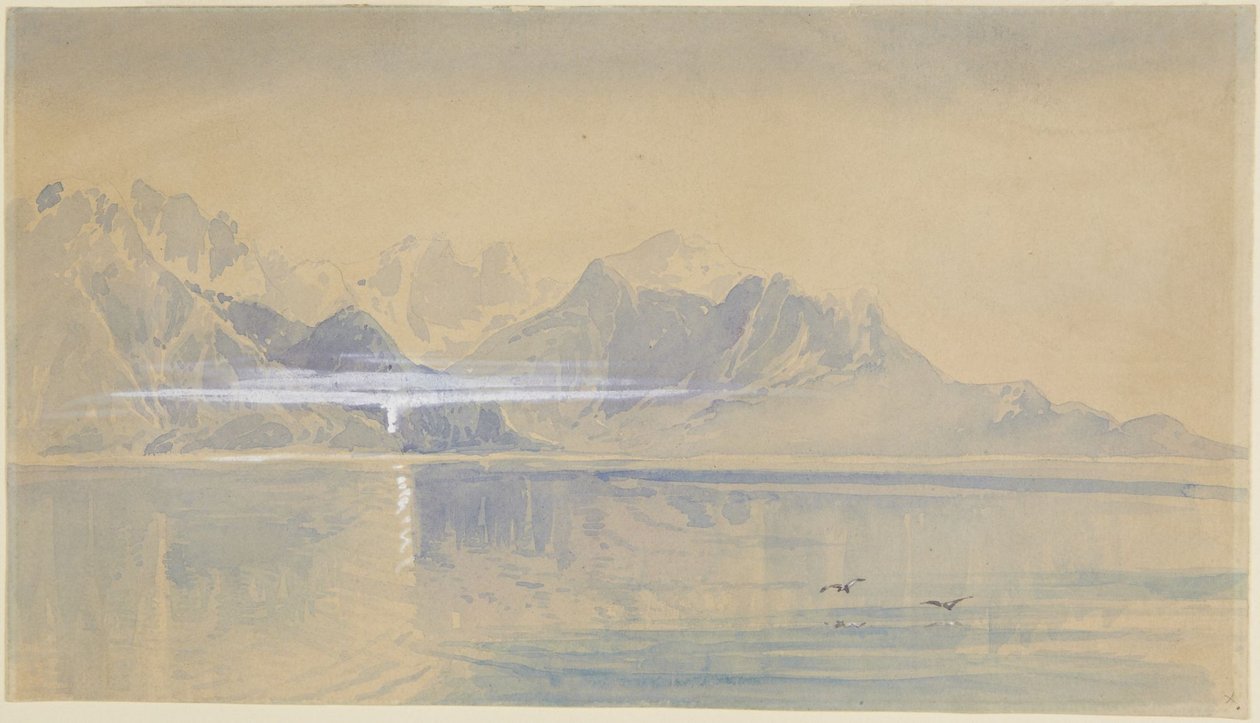 Tôt le matin à Montreux - John Ruskin