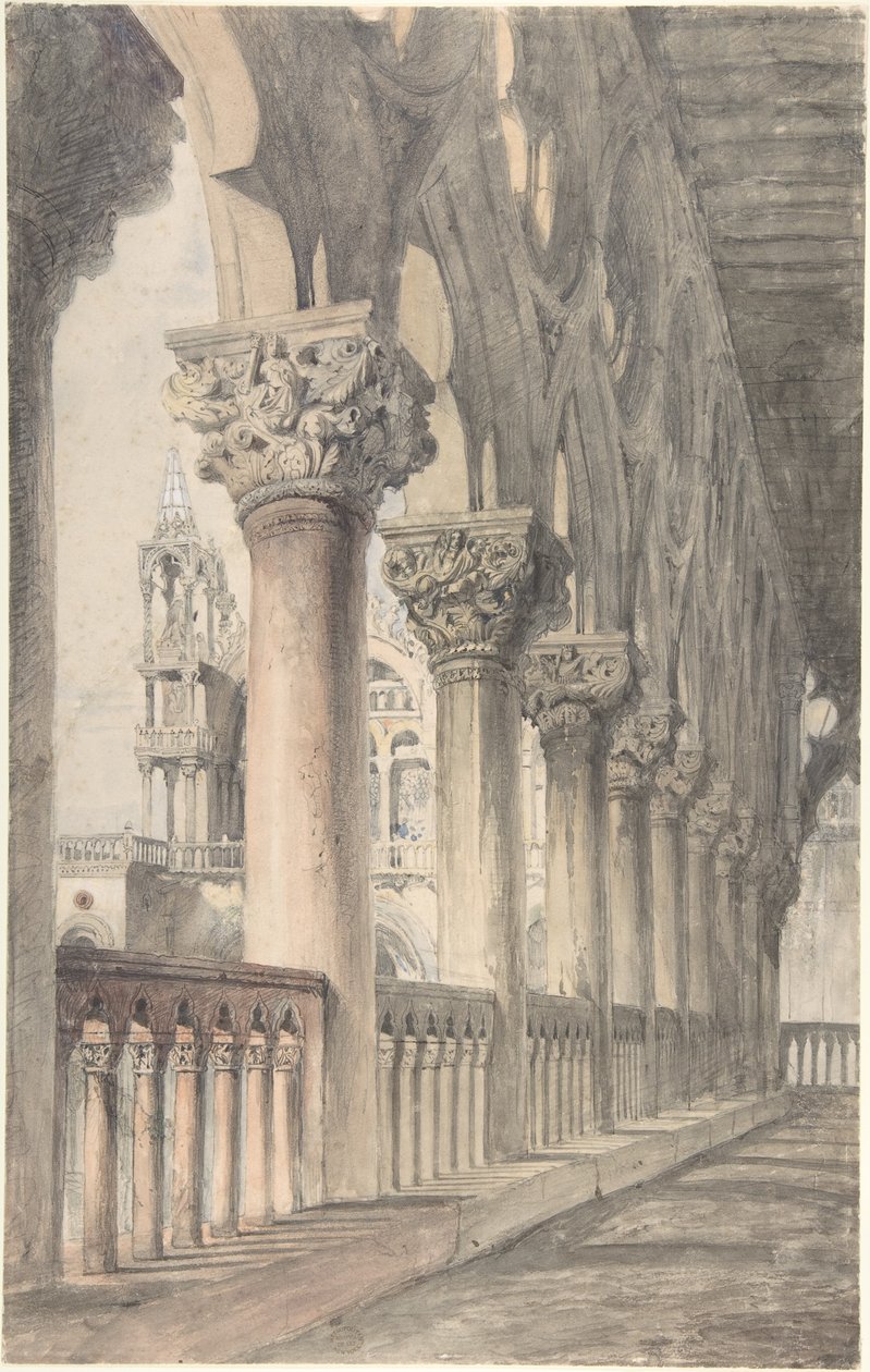 Loggia du palais des Doges, Venise - John Ruskin