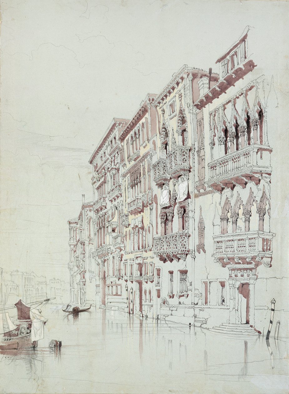 Le Palazzo Contarini-Fasan, Venise - John Ruskin