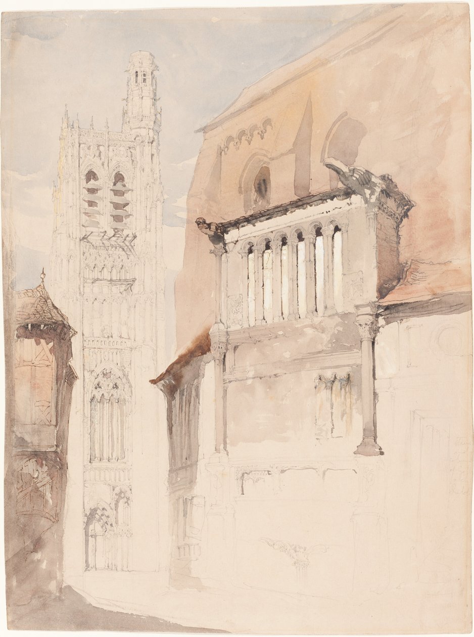 Tour de la cathédrale de Sens - John Ruskin