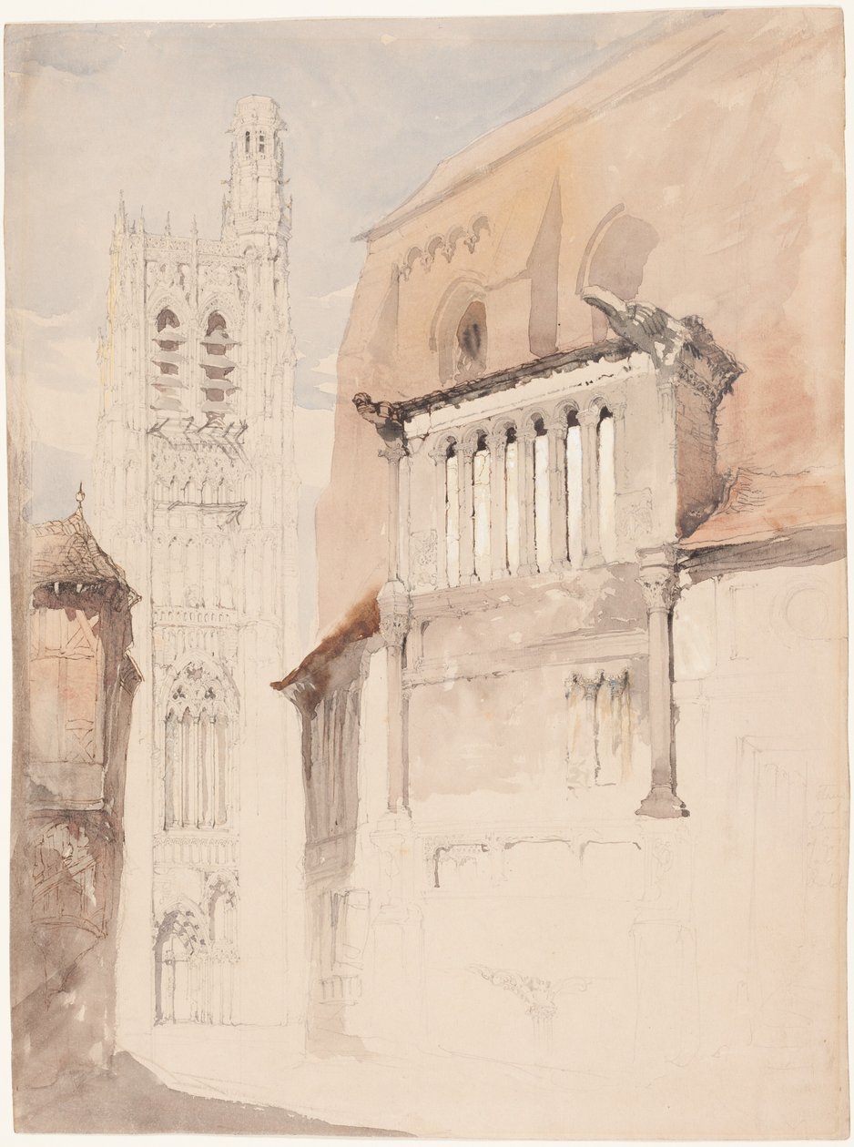 Tour de la cathédrale de Sens - John Ruskin