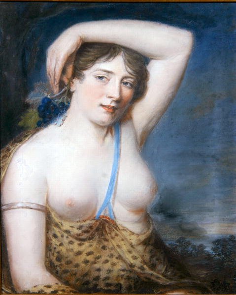 Une bacchante - John Russell