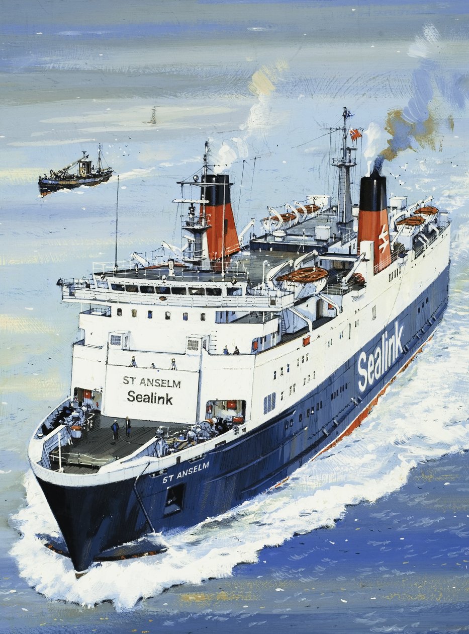 Ferry transmanche - John S. Smith