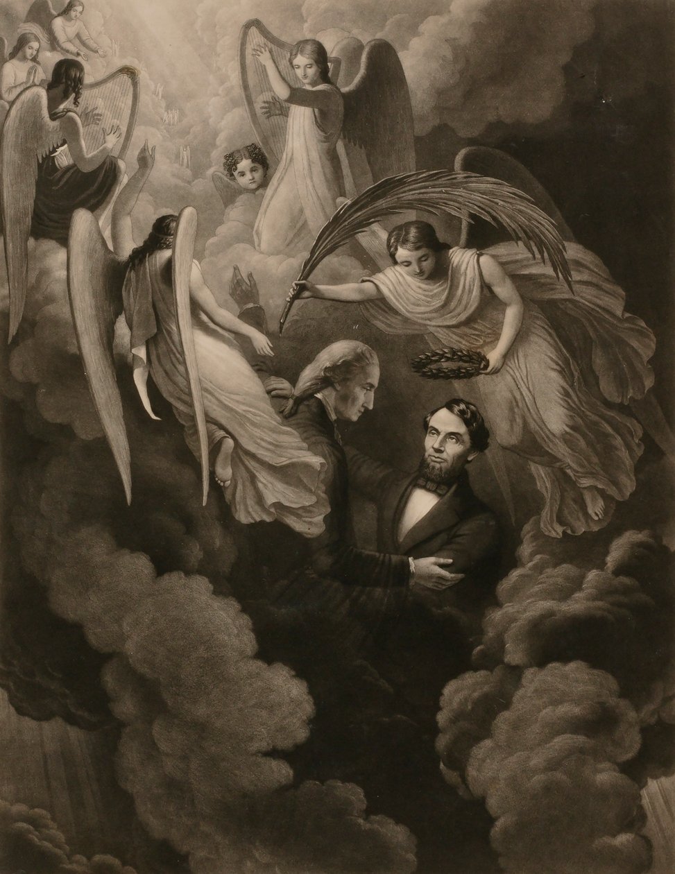 Abraham Lincoln le martyr - John Sartain