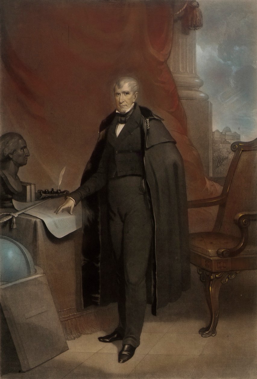 William Henry Harrison - John Sartain