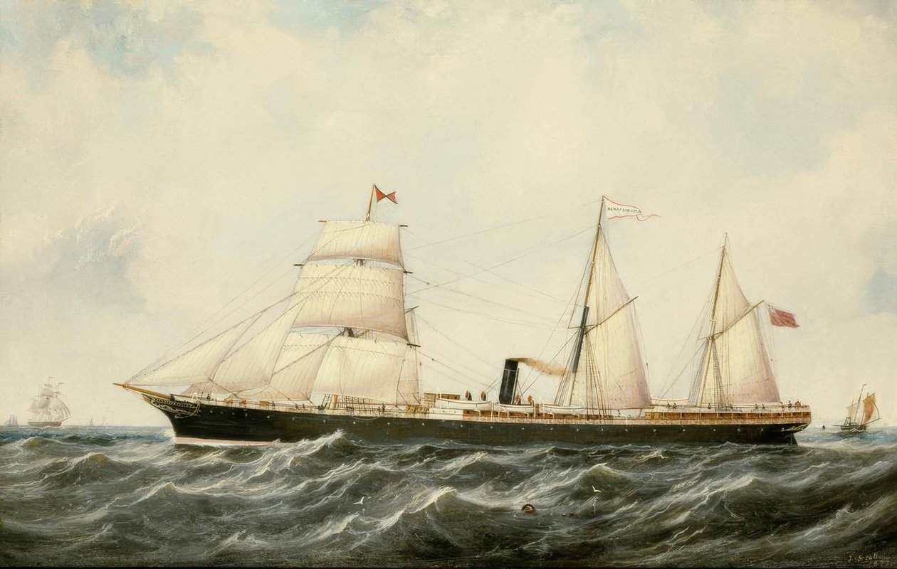 John Scott, Dampfschiff Arratoon Apcar - John Scott