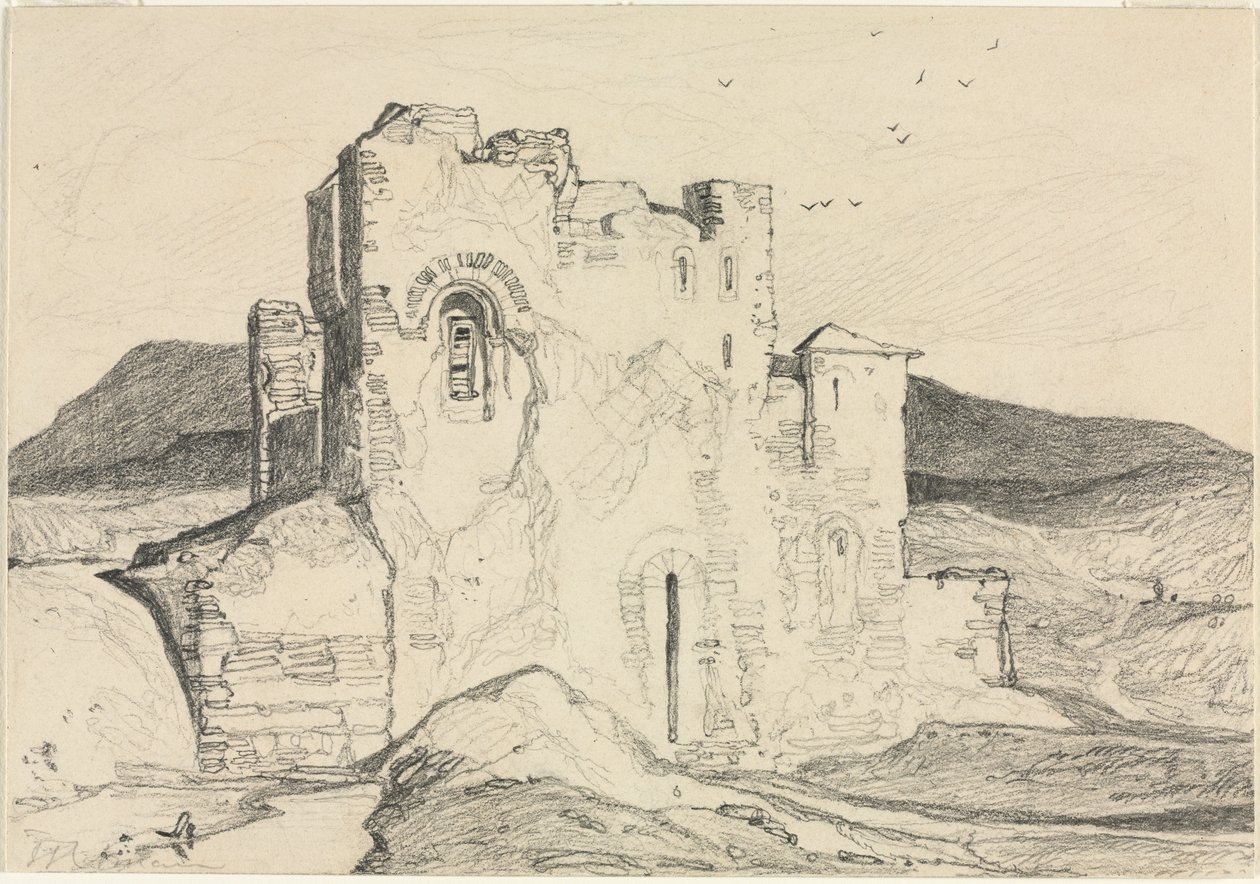 Un château en Normandie - John Sell Cotman
