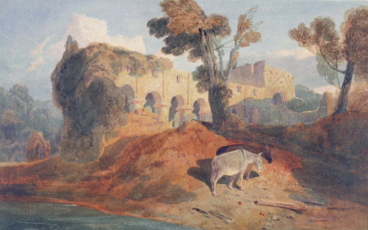 Abbaye de Buildwas - John Sell Cotman
