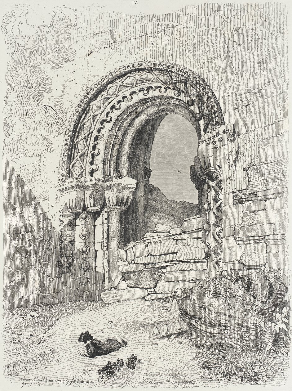 Prieuré de Kirkham, York - John Sell Cotman