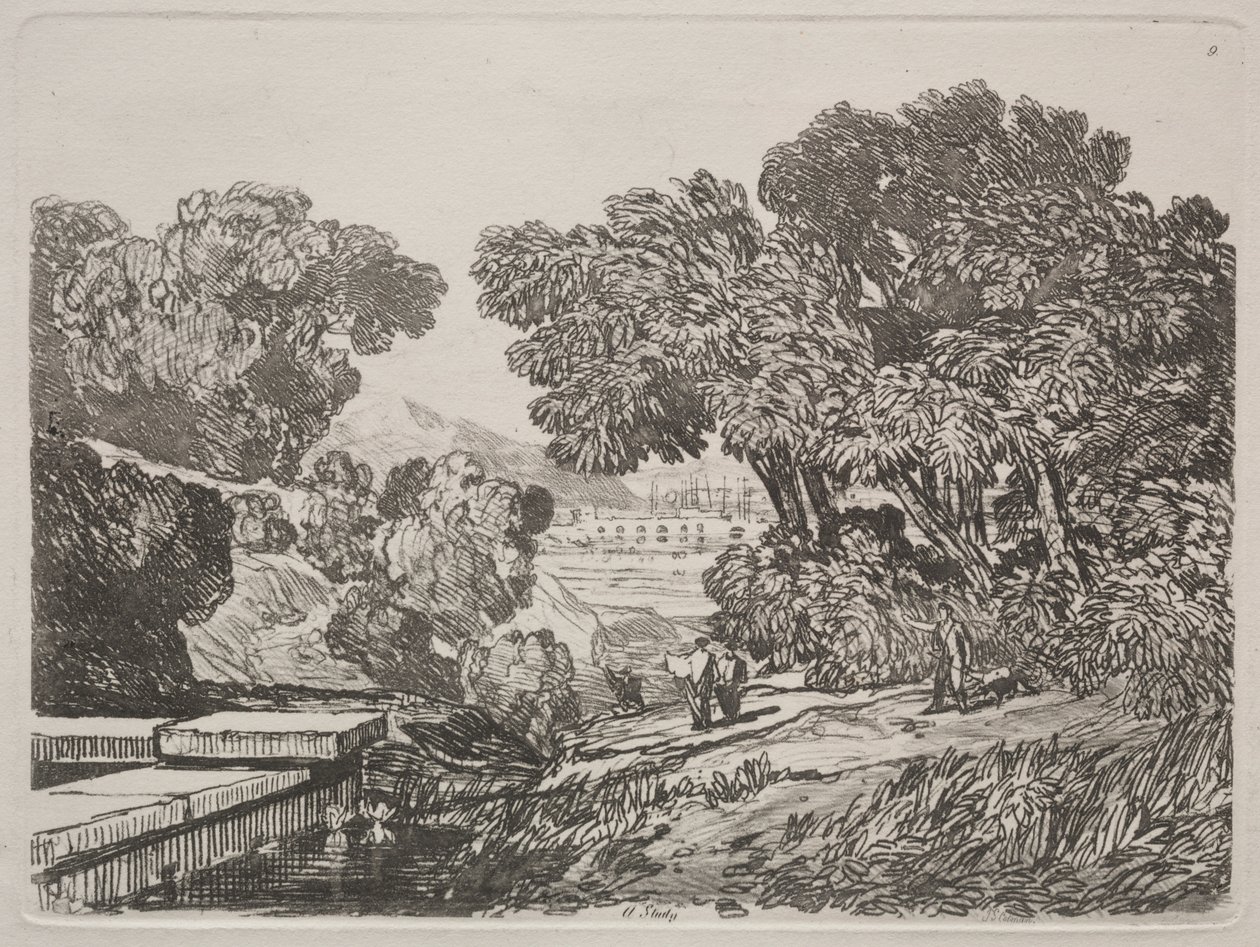 Liber Studiorum : Une étude - John Sell Cotman