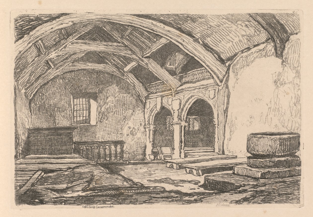 Liber Studiorum : Planche 42, Capel Carrig, Caernarvonshire, 1838 - John Sell Cotman