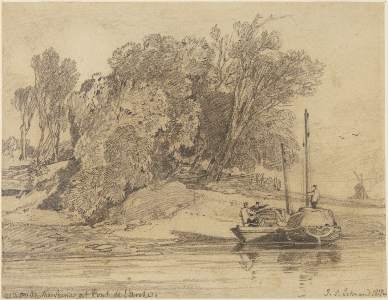 Sur la Seine à Pont de l