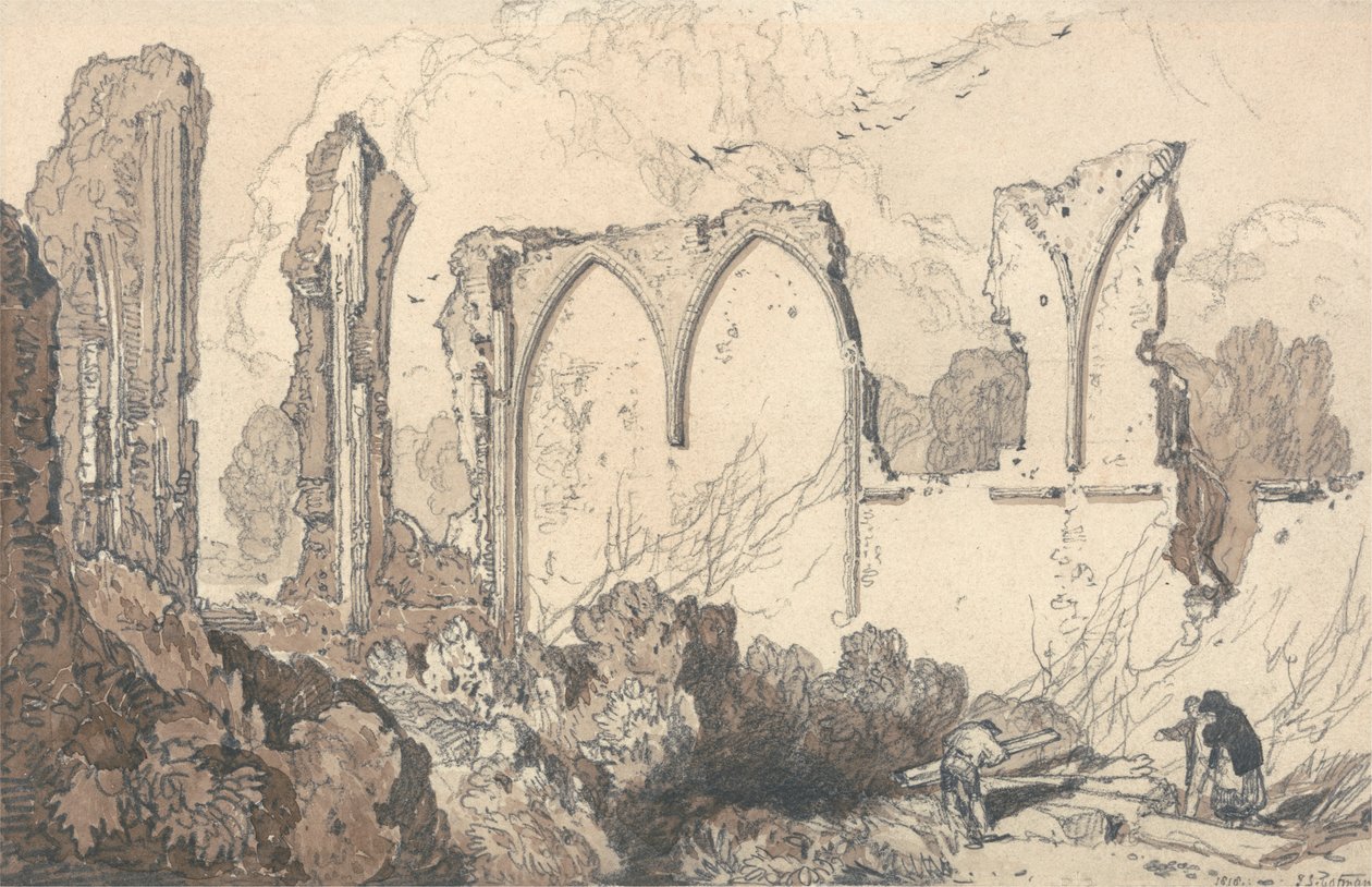 Ruine derrière l