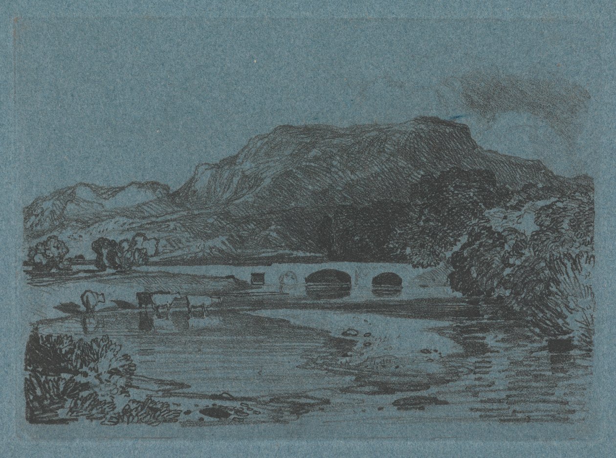 Tan-y-Bwlch, Merionethshire, Nord du Pays de Galles - John Sell Cotman